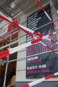 Nach Montage ist vor Montage - Umbau in der Galerie Pankow