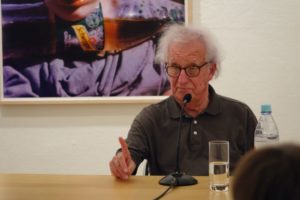 Dieter Schnebel in der Galerie Pankow 2016