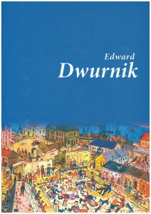 Umschlag des Katalogs von Edward Dwurnik 
