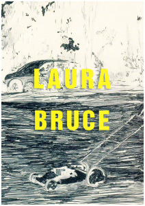 Umschlag des Katalogs von Laura Bruce