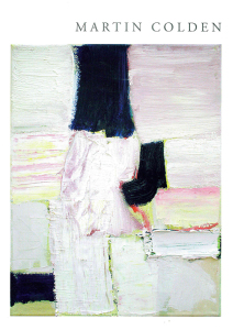 Umschlag des Katalogs von Martin Colden | Malerei
