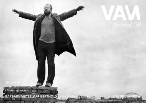 Flayer zur Ausstellung im Rahmen von Videoart at Midnight-Festivals ‘18