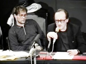 Barbara Metselaar Berthold: Screenshot "Staatsbeben - Ein ungewisser Frühling", Materialsammlung Berlin 1989/90, VHS, 45 Min