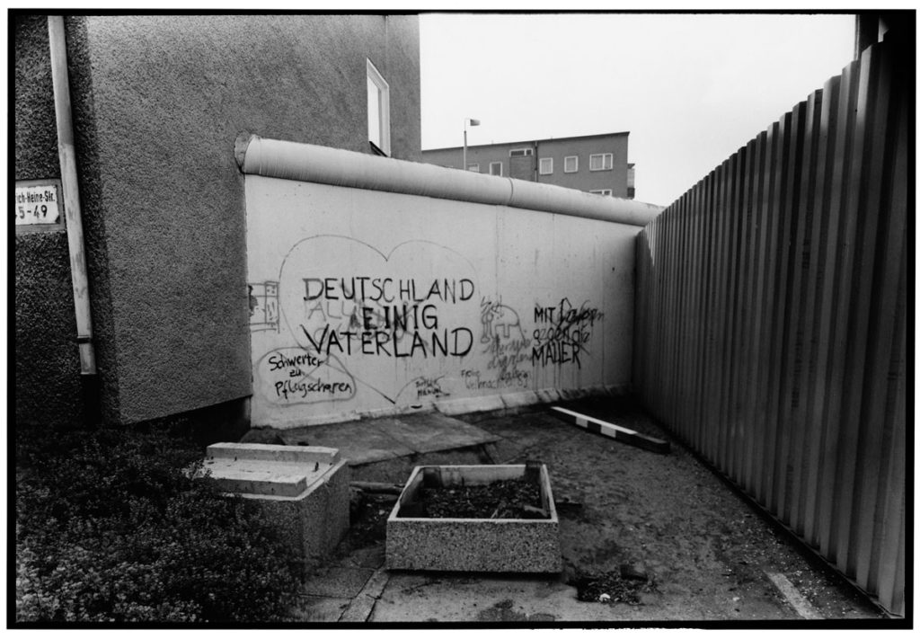 Foto der Berliner Mauer des Fotografen Manfred Paul