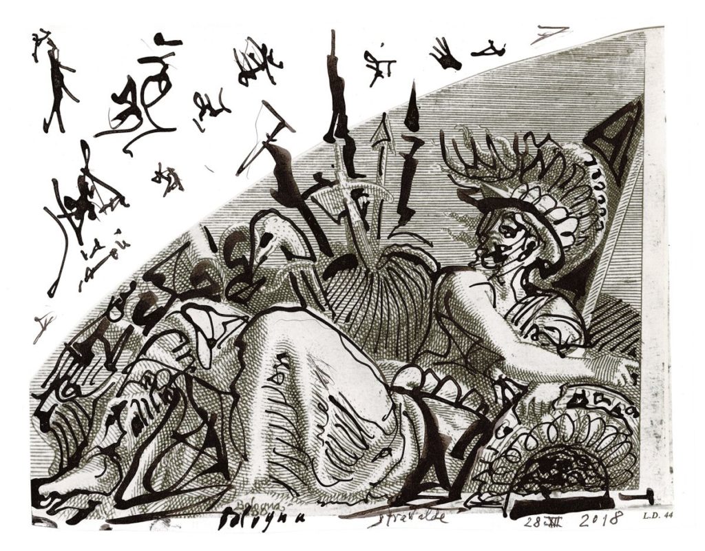 Kunstwerk von Strawalde Bologna