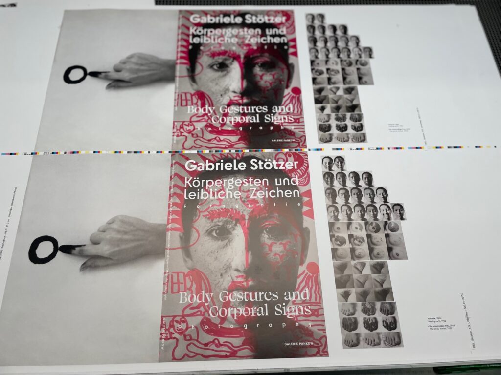 Druck eines Kataloges