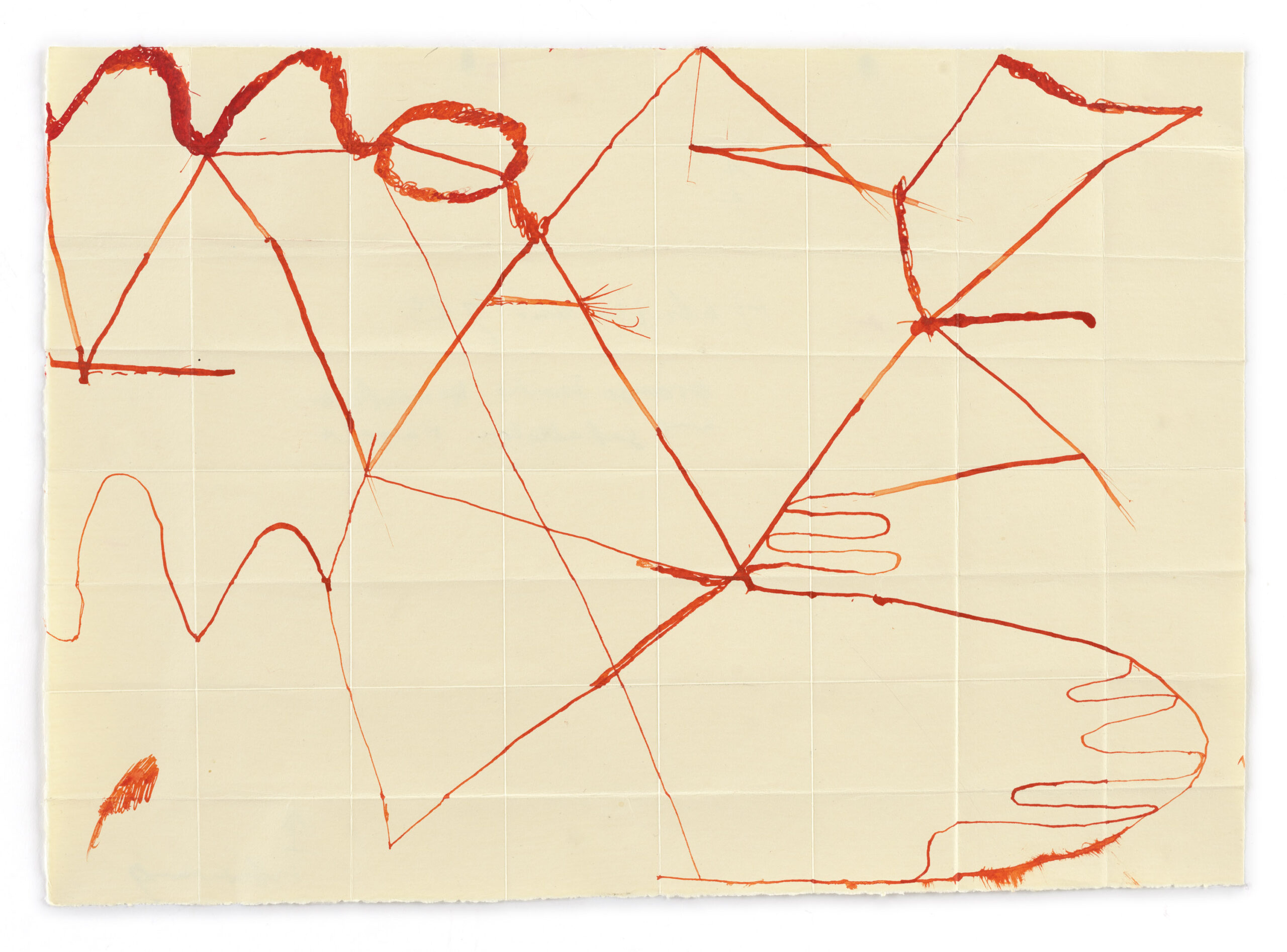Hanns Schimansky - Zeichnungen und Faltungen
